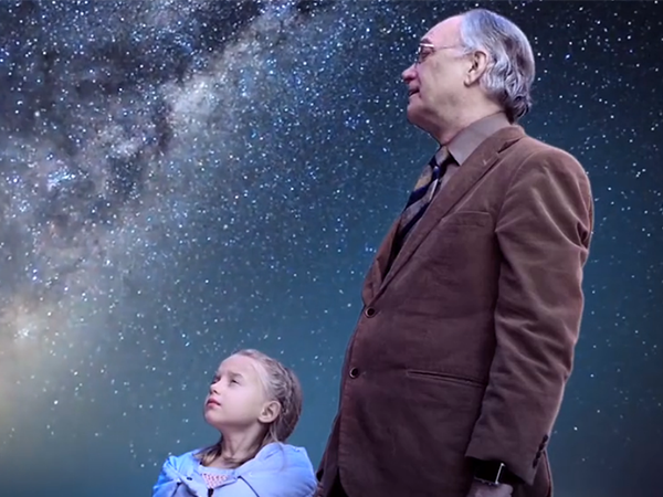 地球一小時(shí)宣傳片，星空下的宣傳片拍攝